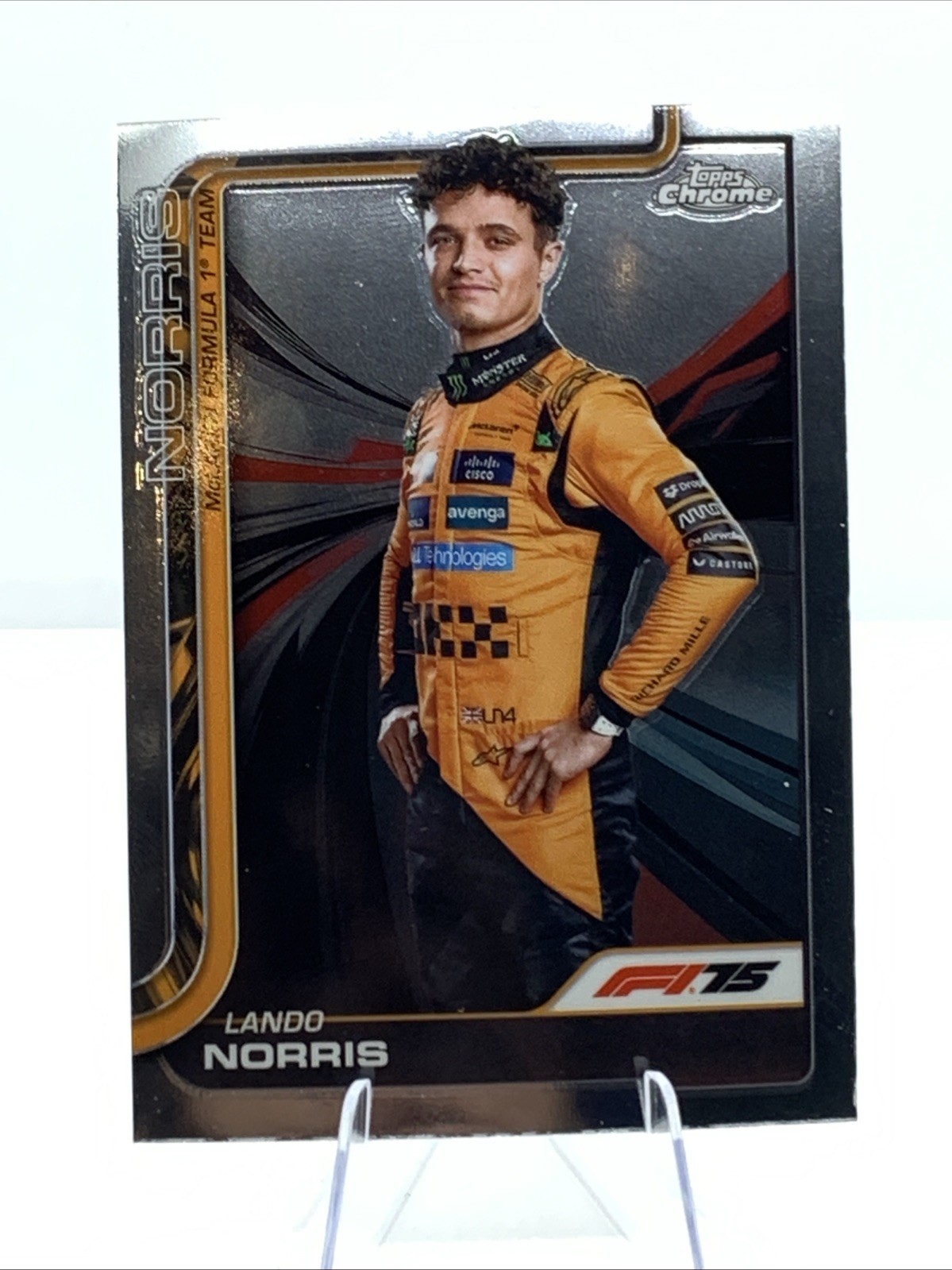 2025 Topps Chrome Formula 1 F1 Lando Norris McLaren F1 Team #5