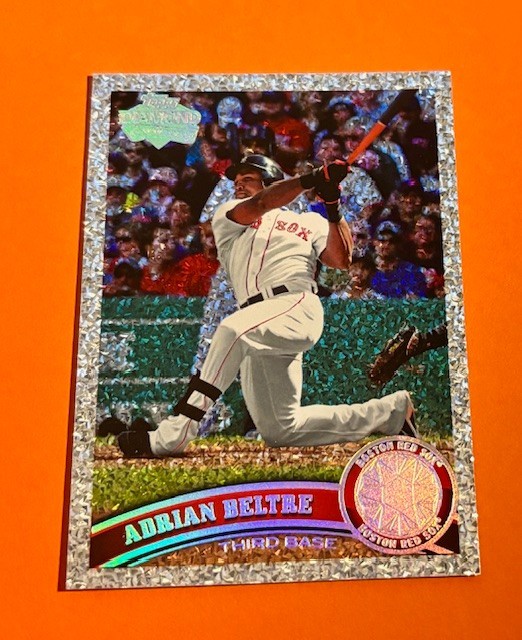 2011 Topps Diamond Anniversary Adrian Beltre Sparkle Parallel -Boston HOF Legend