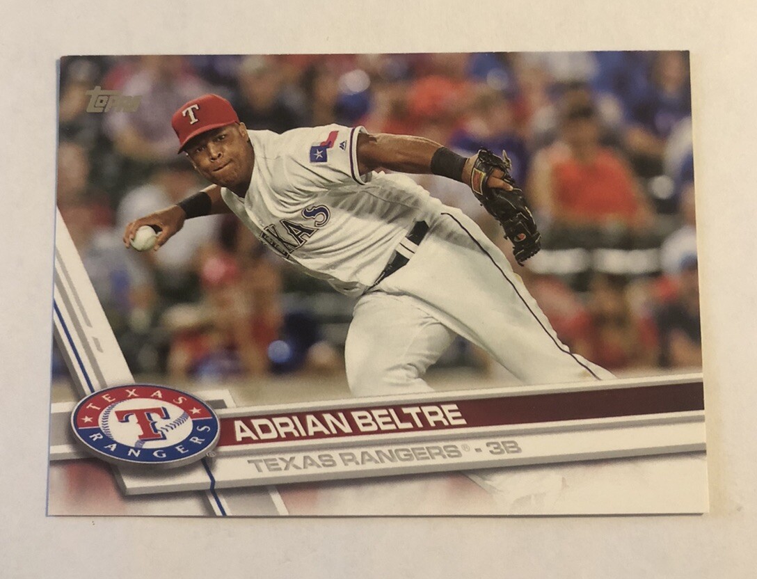 Adrian Beltre 2017 Topps Series 1 #280 Texas Rangers HOF