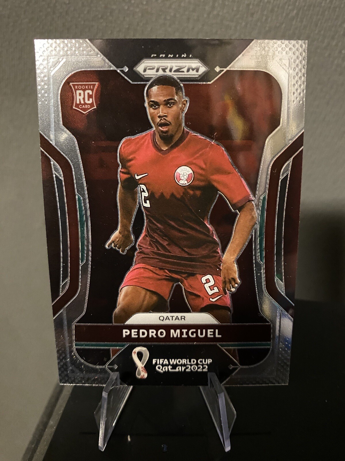 2022 Panini Prizm World Cup Qatar Pedro Miguel #189
