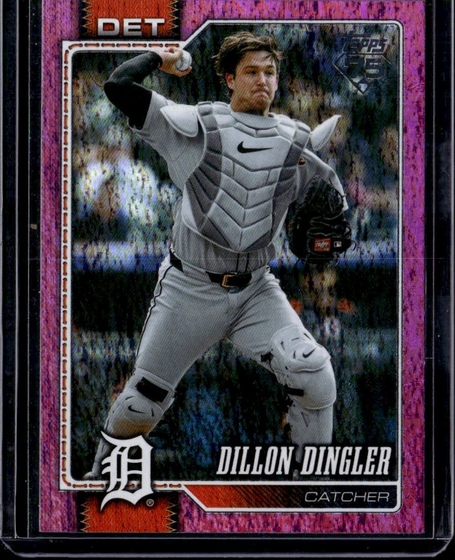 2026 Topps #351 Dillon Dingler Pink Holo Foil