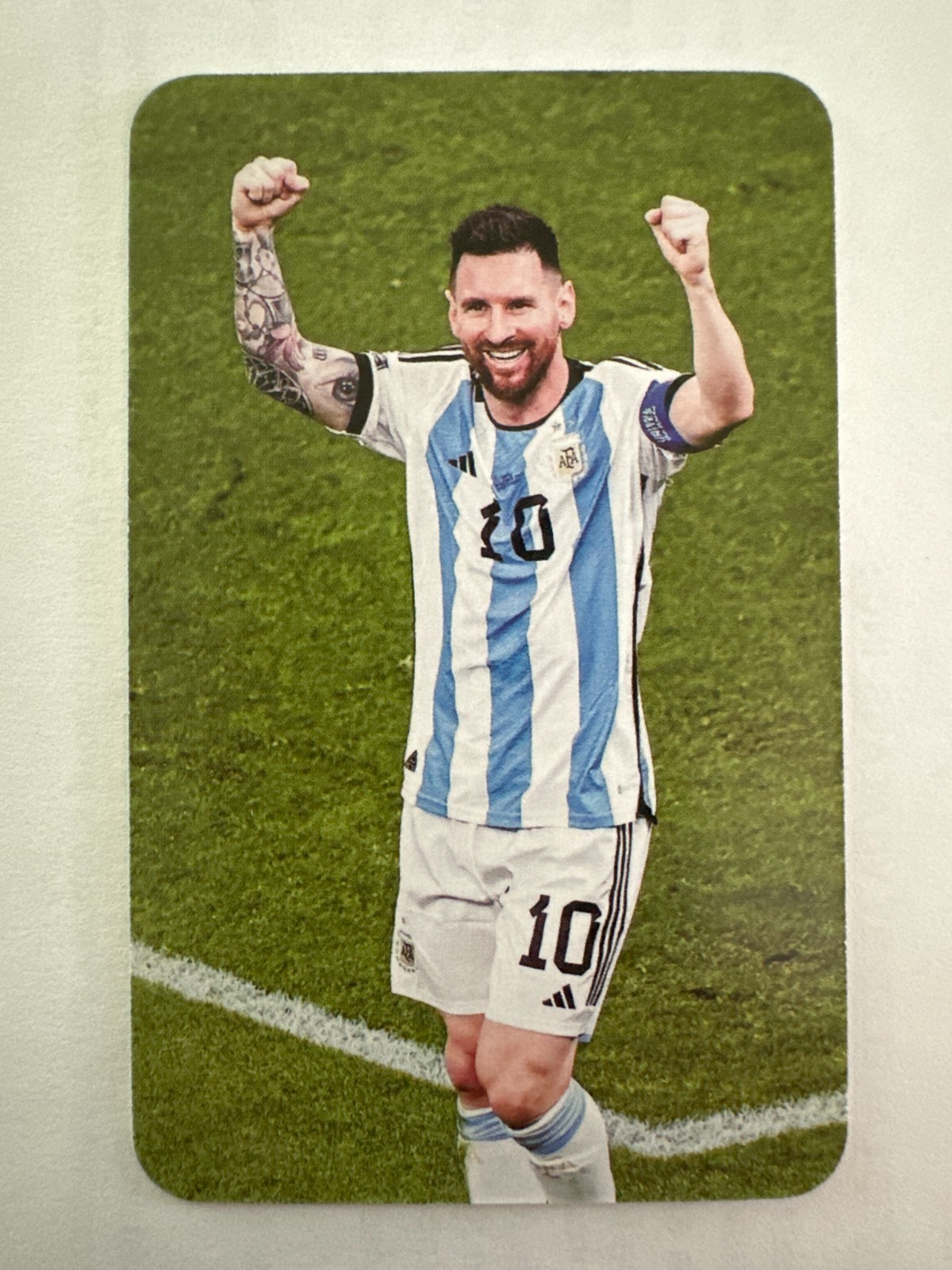 2025 World Football Stars Lionel Messi Argentina Soccer Trading Card #166