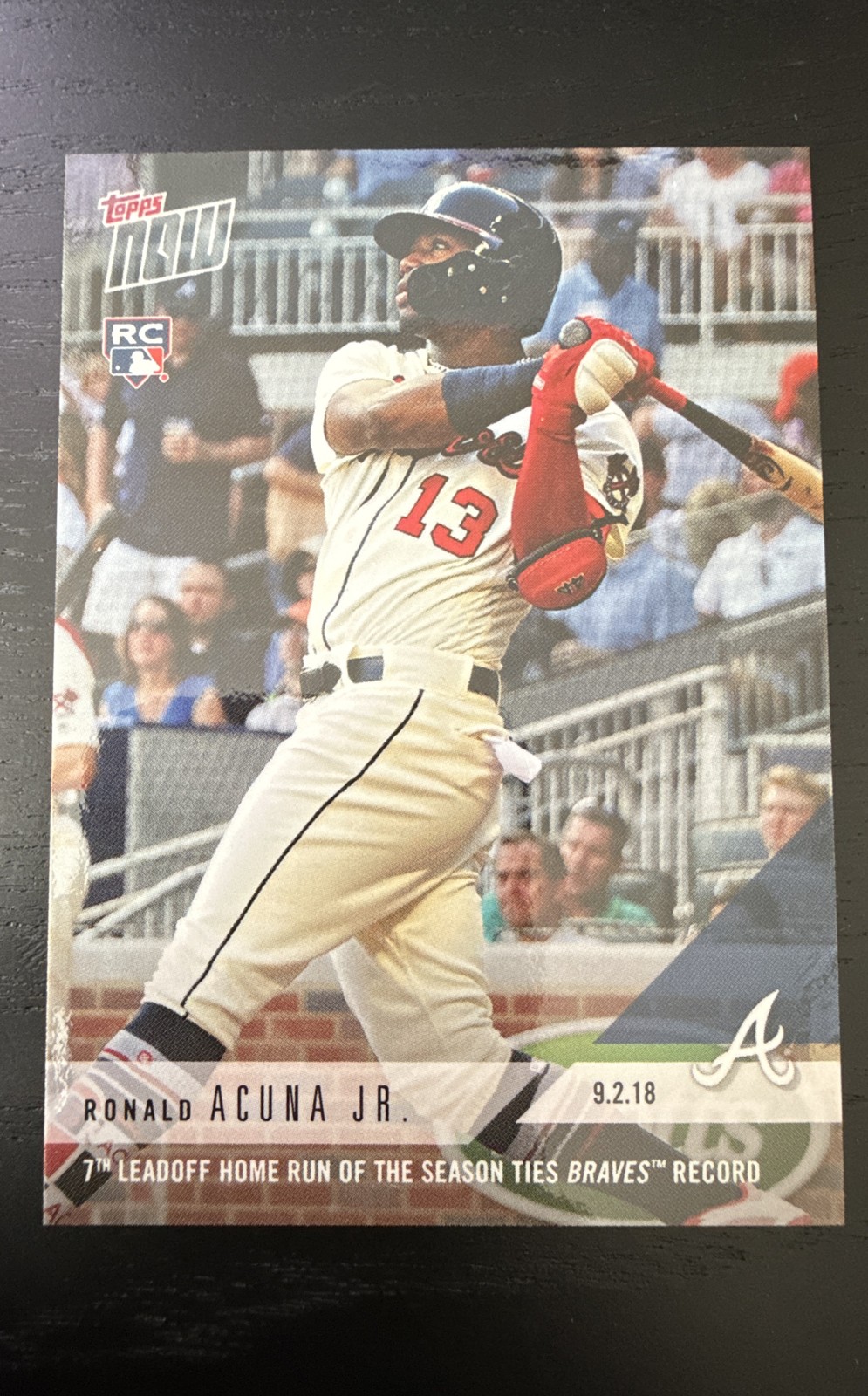 2018 Topps Now – Ronald Acuña Jr. #675 /1130 (RC)