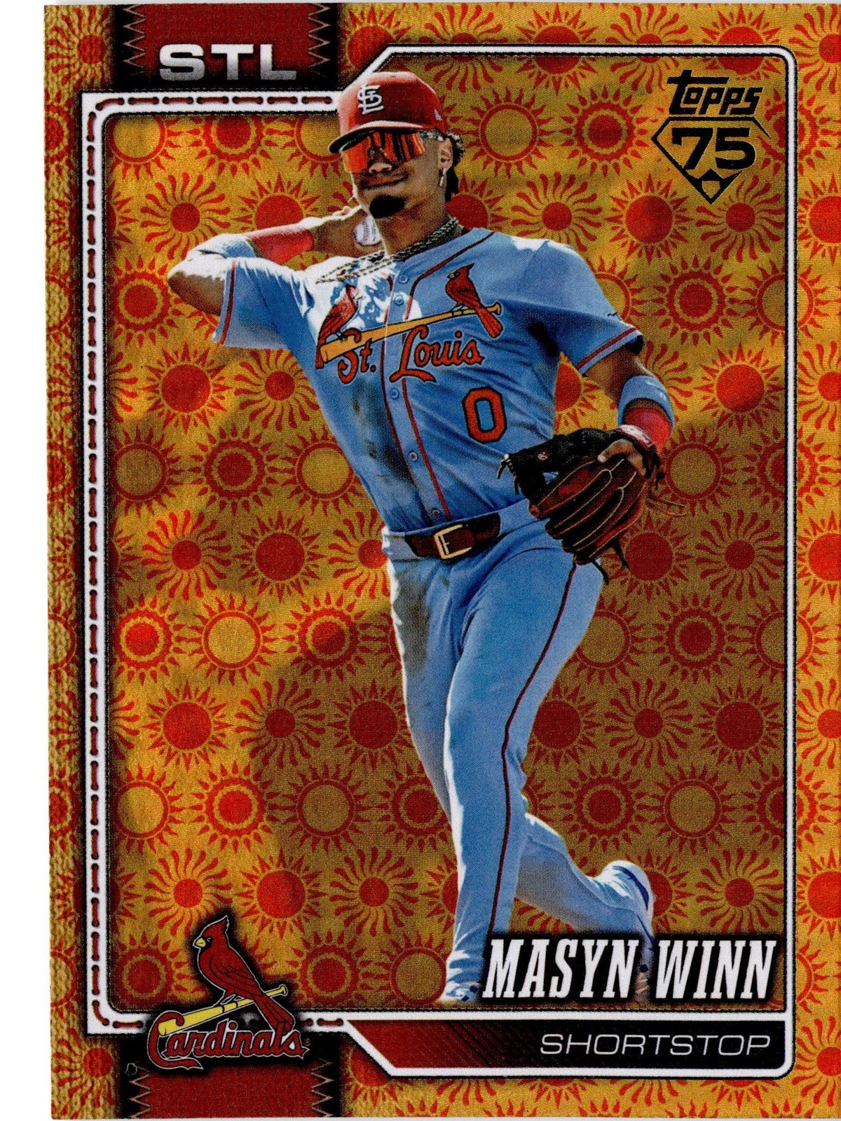 2026 Topps #526 Masyn Winn Holiday