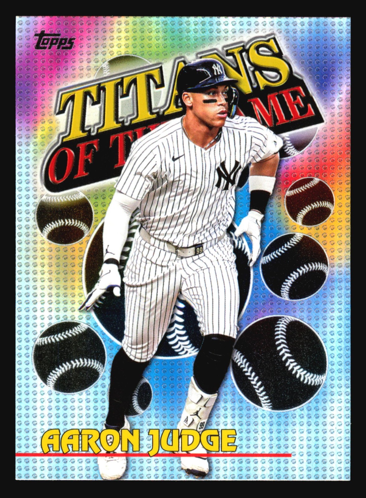 2026 Topps Series 1 Aaron Judge Titans of the Game #TOG-3