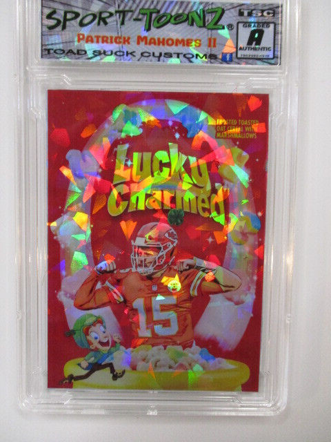 2024 Cereal Box Kansas City Ice Refractor SP/200 NFL Football zx1 rc