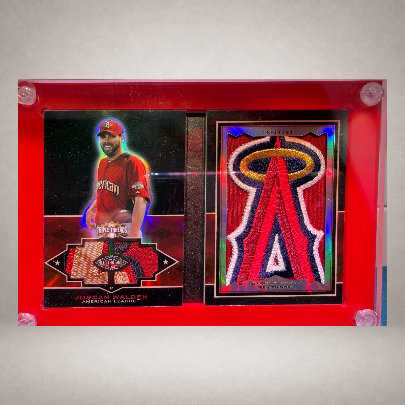 2012 Topps Triple Threads Jordan Walden All-Star Patch Booklet 1/1 #JSTP-16