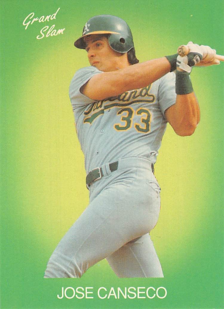 1990 Odd-Ball/Unbranded Grand Slam Jose Canseco #NNM NM/MT Oakland Athletics