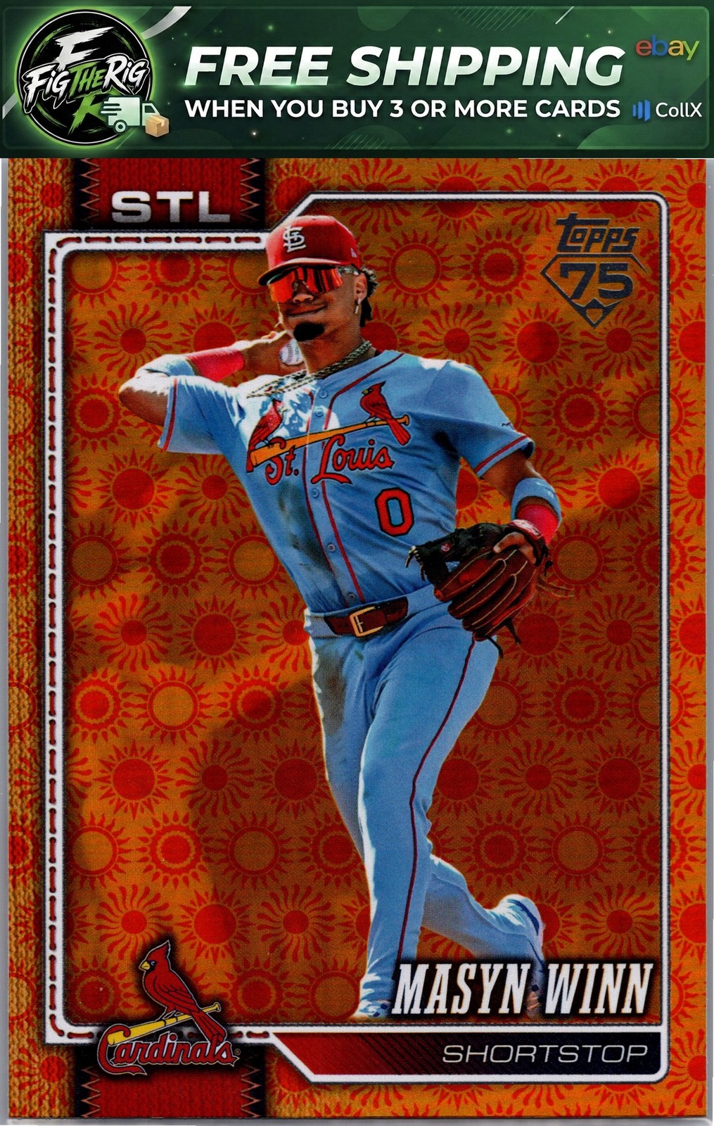 2026 Topps #526 Masyn Winn Holiday