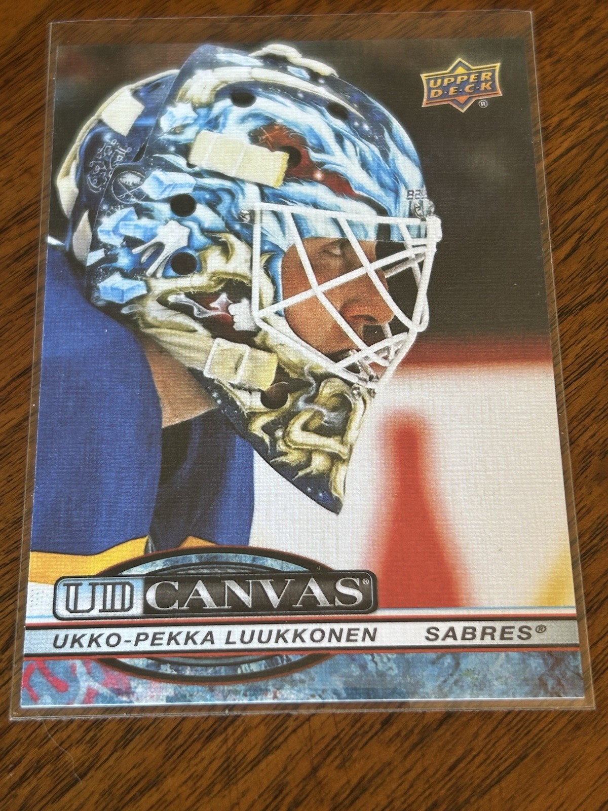 2025-26 Upper Deck Extended Canvas Ukko-Pekka Luukkonen #C326 Buffalo Sabres