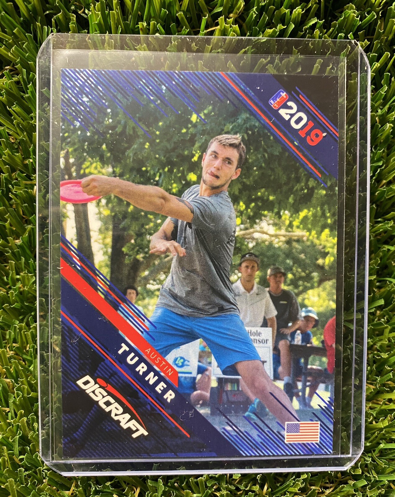 ⭐️2019⭐️ Disc Golf Pro Tour DGPT Austin Turner Trading Card Team Discraft Pro