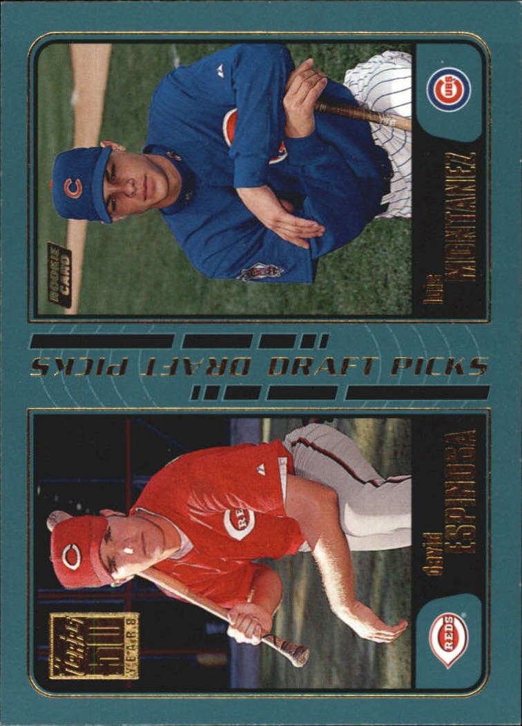 2001 Topps Baseball Card #737 L.Montanez RC D.Espinosa