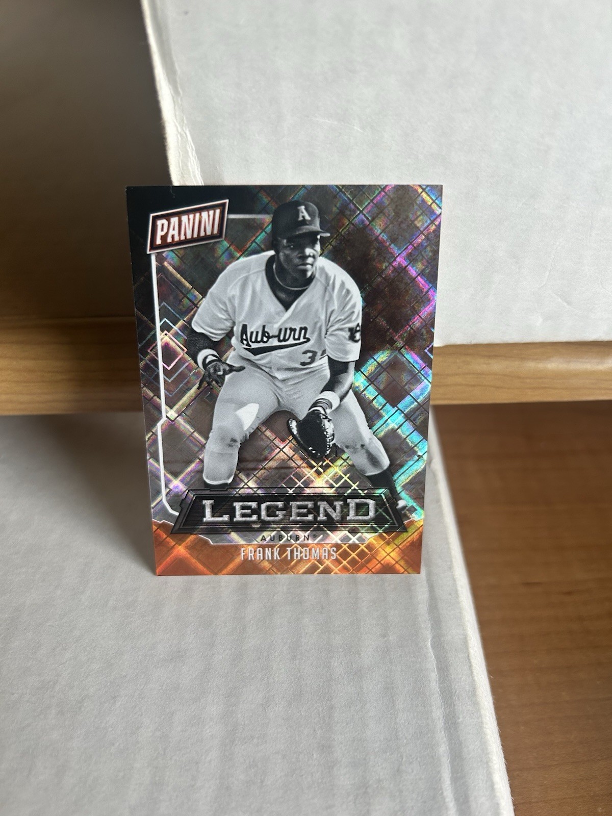 2016 Panini National Convention – Legends Collegiate Frank Thomas #C8 Hyperfoil