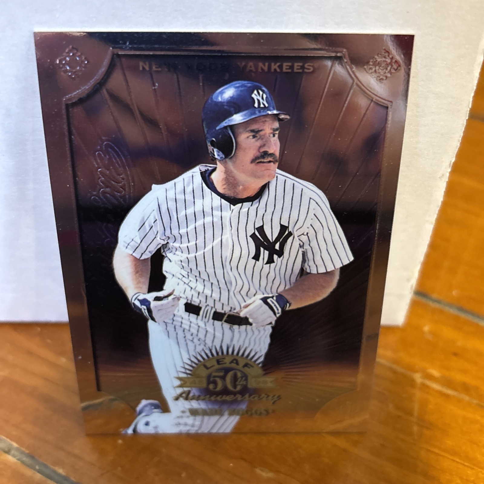 1998 Donruss Collections WADE BOGGS Leaf Prized Collection SP #48