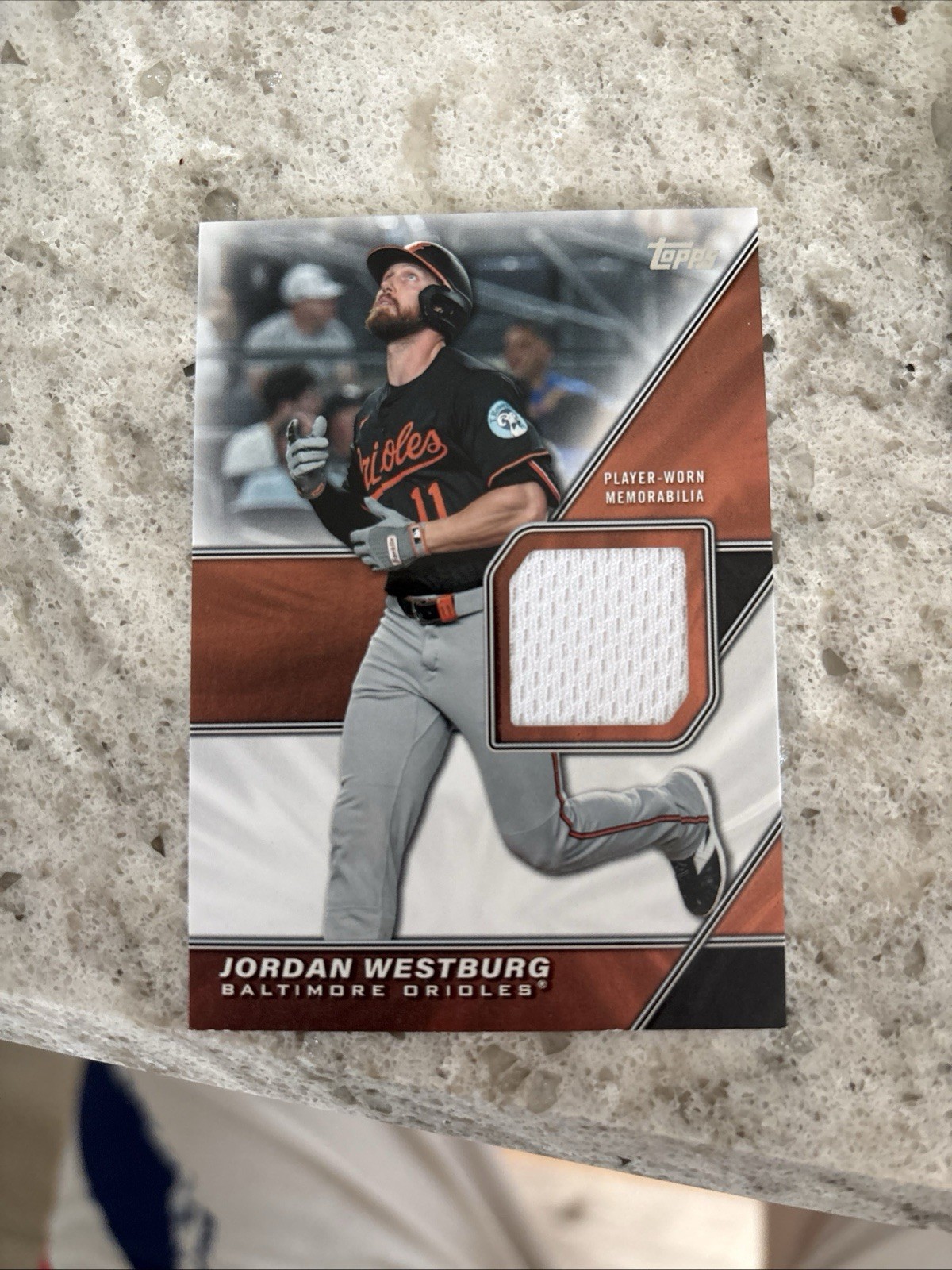 2026 Topps Series 2 Jordan Westburg Game Worn Relic