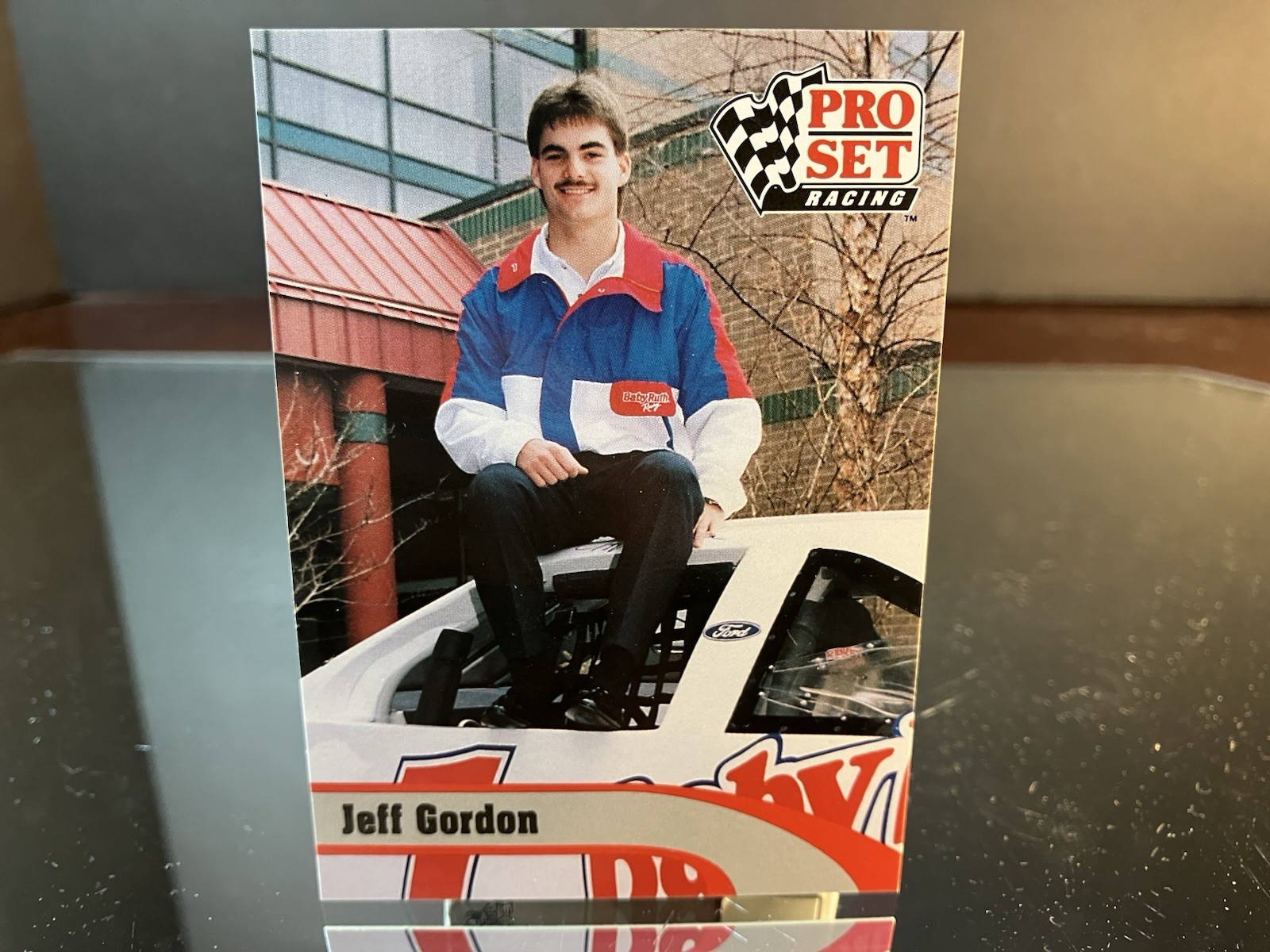 Jeff Gordon #1 Baby Ruth Pro Set 1992 Card #128 Bill Davis Racing