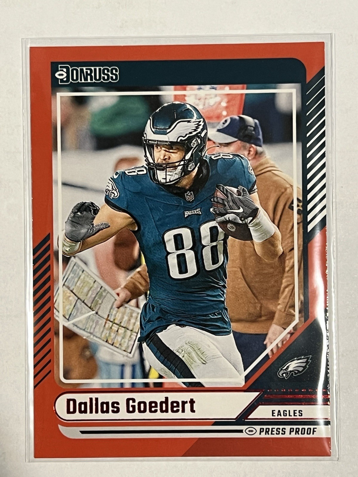 2024 Donruss Dallas Goedert Red Press Proof #12
