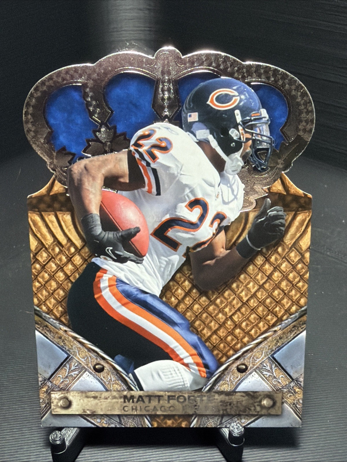 2011 Panini Crown Royale Matt Forte #60 Die Cut Chicago Bears Football