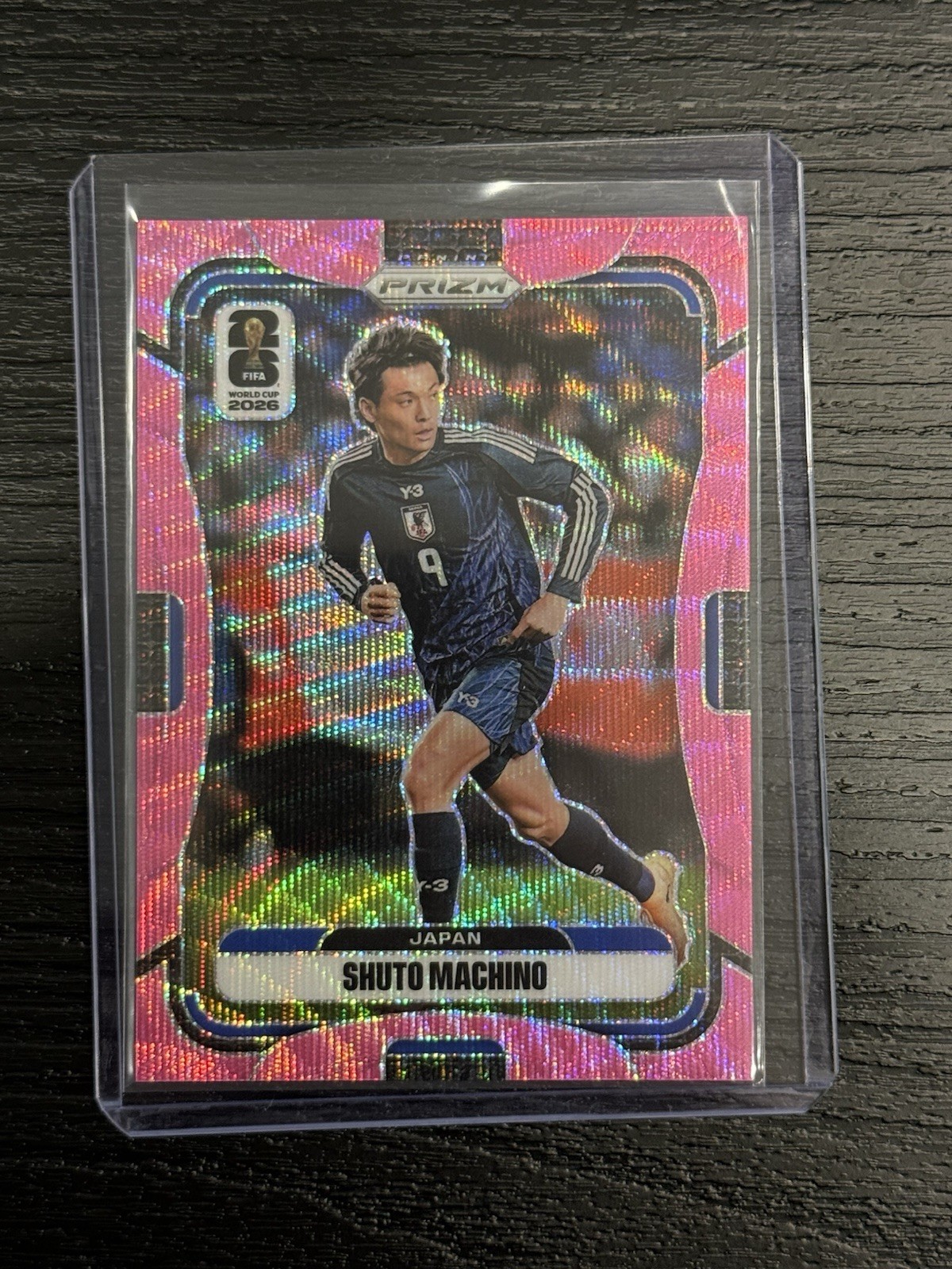 2026 Prizm FIFA World Cup Pink Wave Prizm /45 #263 Shuto Machino , Japan