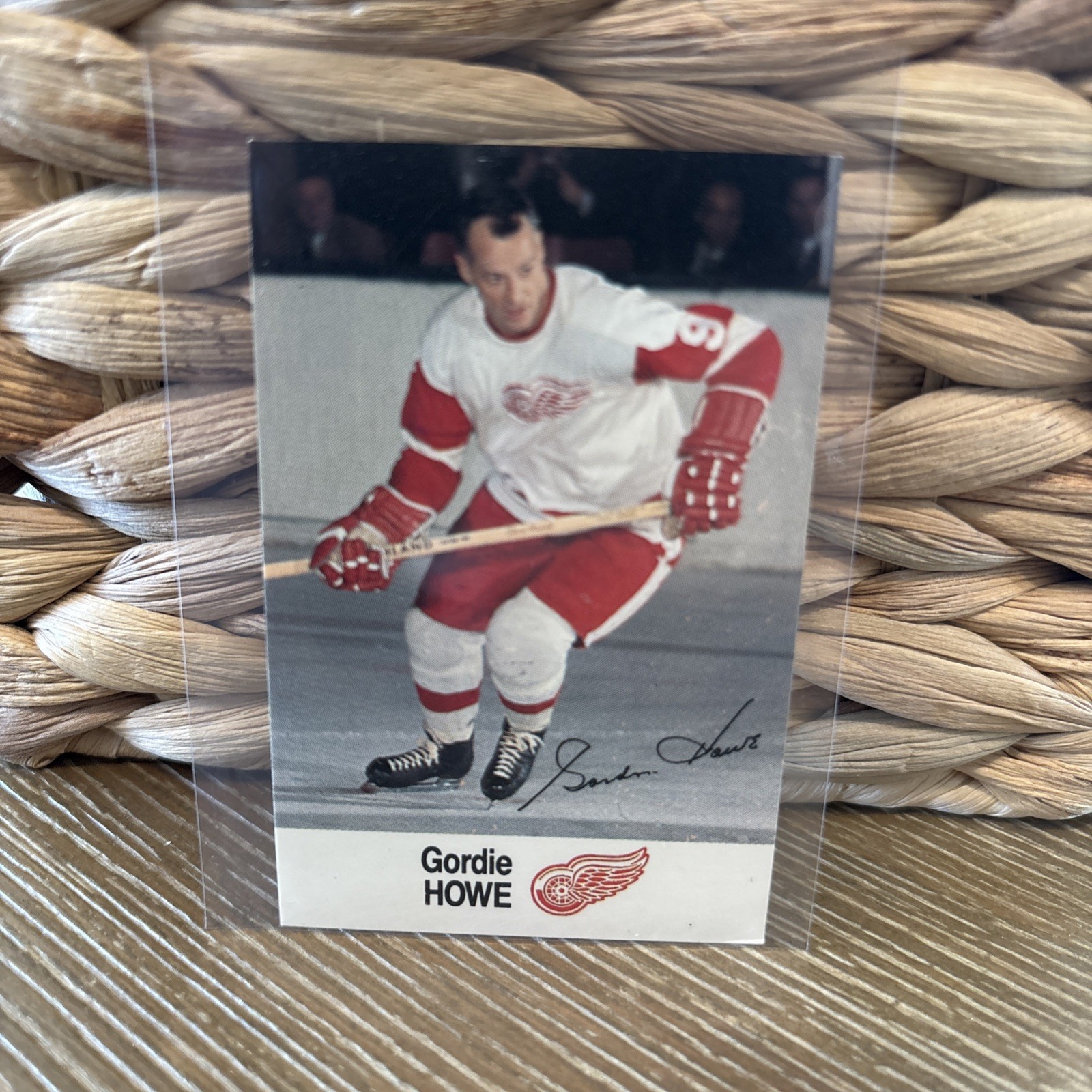 1988-89 Esso All-Stars Gordie Howe #18 Detroit Red Wings EX/NM