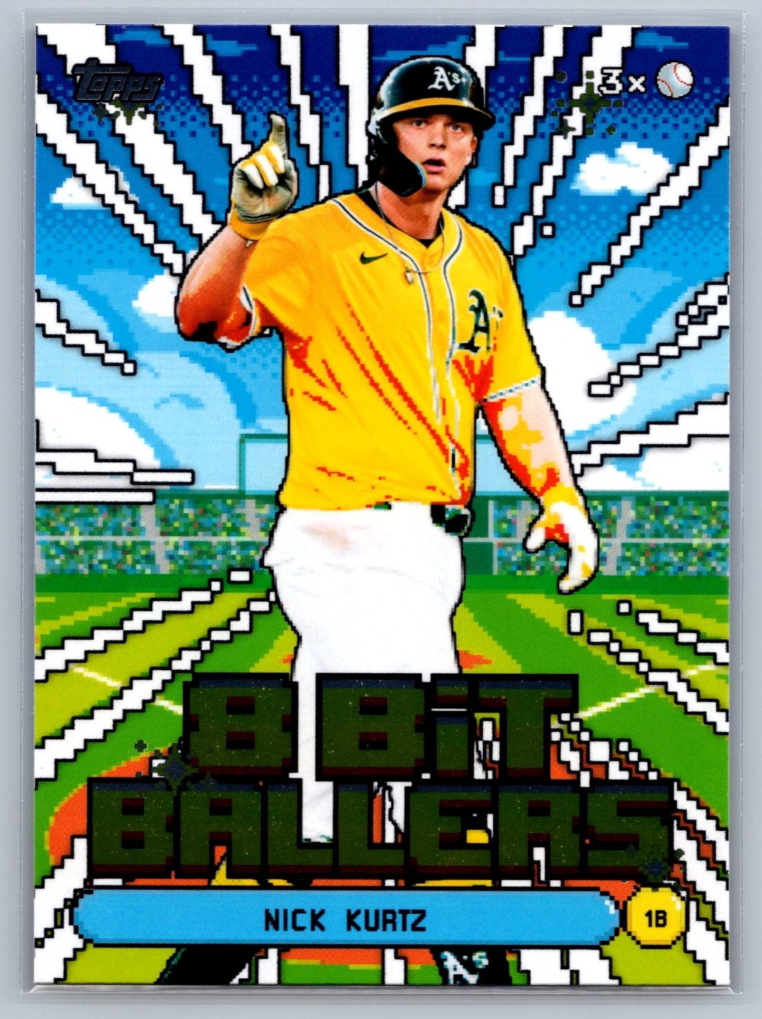 2026 Topps Series 1 8 Bit Ballers Celebration Insert – Complete Your Set!