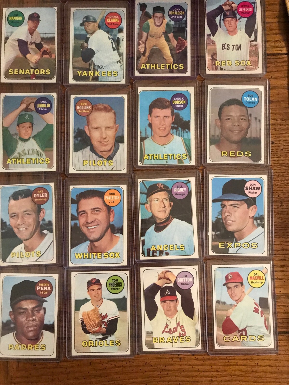 Don Shaw 1969 Topps Baseball Card (Sale Is For One Card In Title) (6100)
