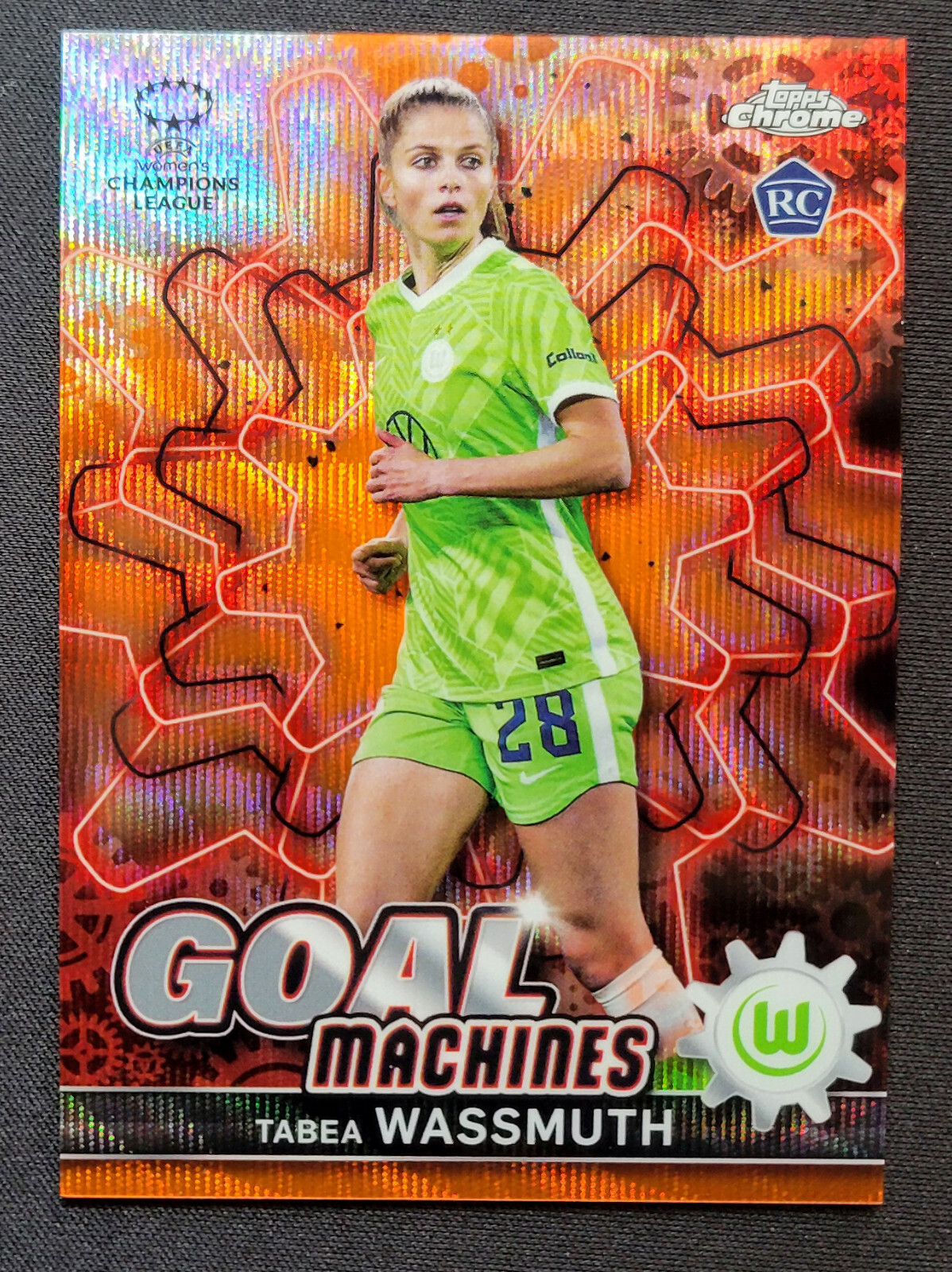 2021-22 Topps Chrome UEFA Womens – Tabea Wassmuth RC – Goal Machines 19/25