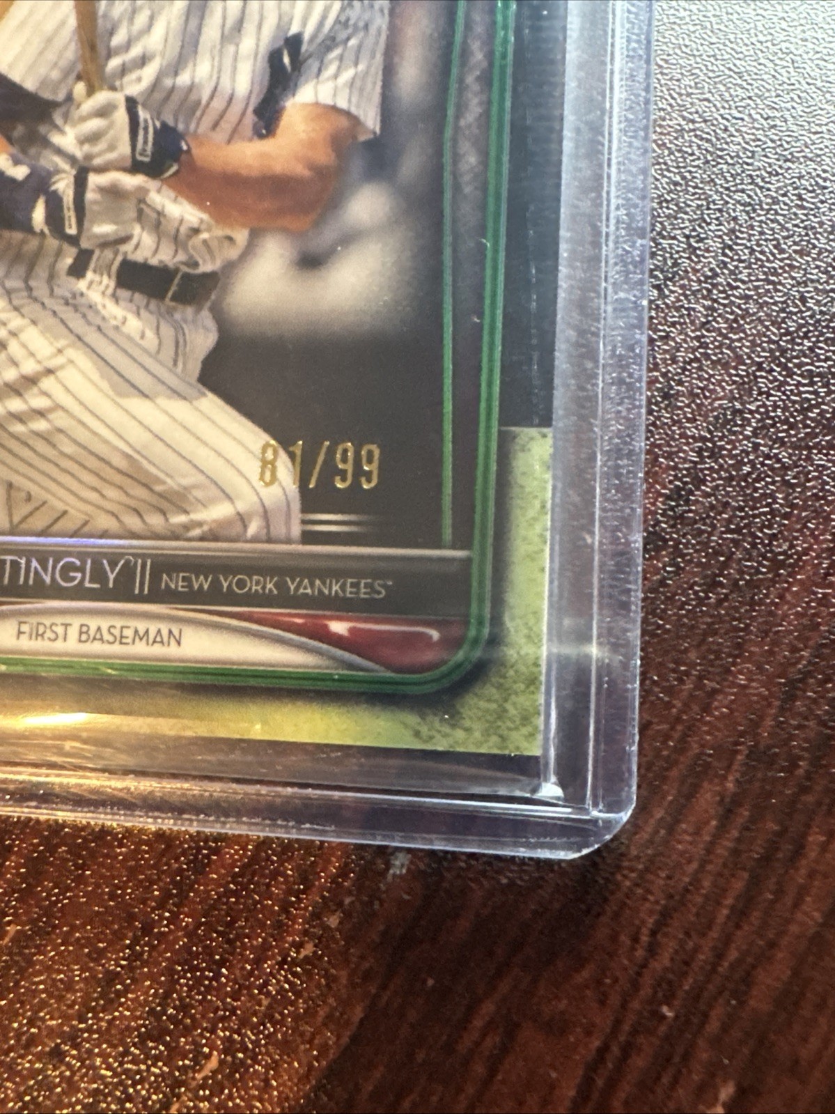 2020 TOPPS TRIBUTE #32 DON MATTINGLY NEW YORK YANKEES 81/99 GREEN