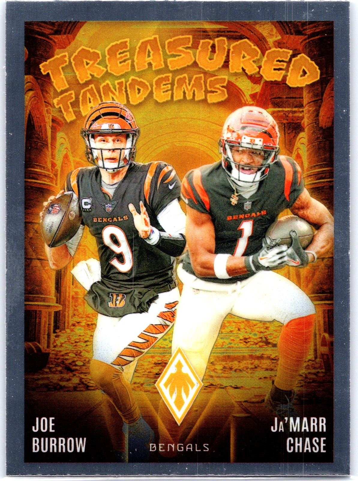 2024 Panini Phoenix Ja’Marr Chase / Joe Burrow Treasured Tandems – Bengals