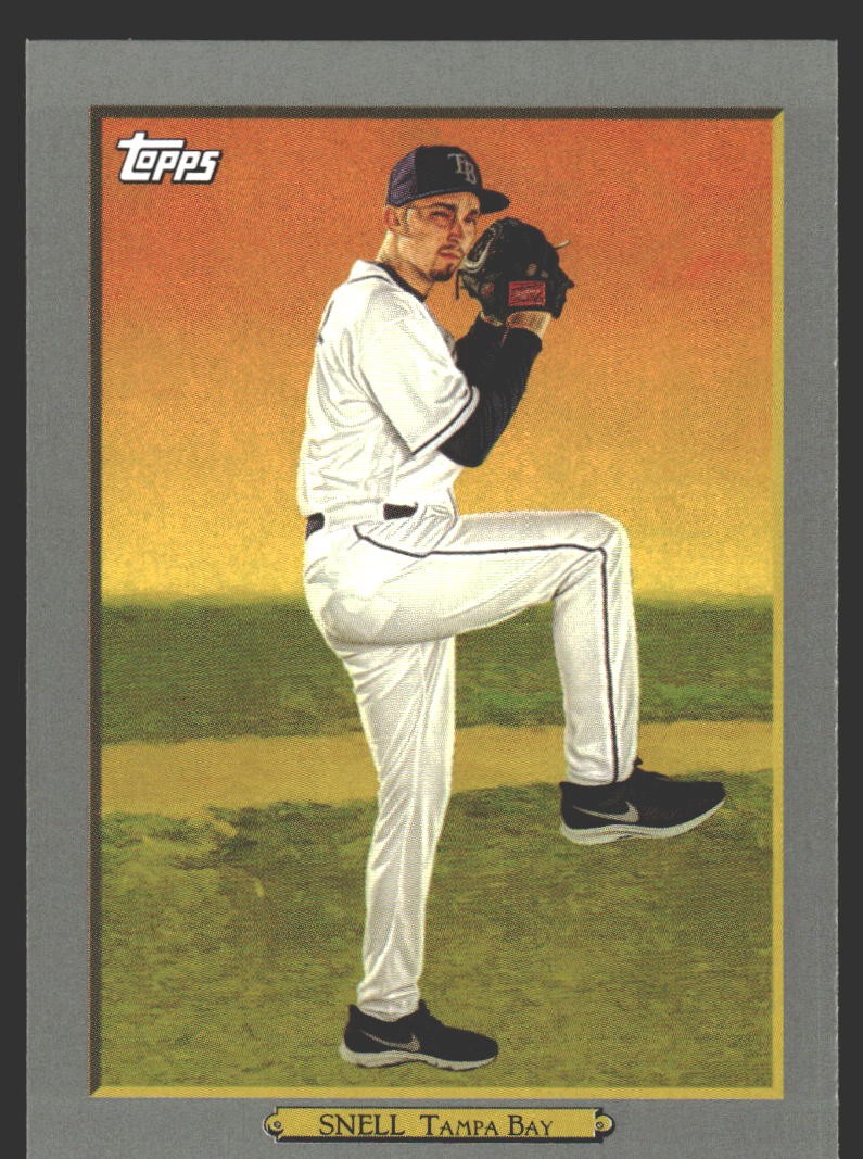 Blake Snell #TR-85 2020 Topps Turkey Red 2020 (Series 1) Tampa Bay Rays