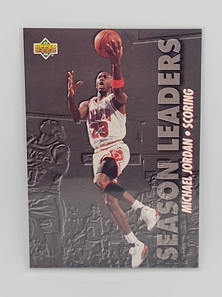 1993-94 Upper Deck Season Leaders Michael Jordan #166