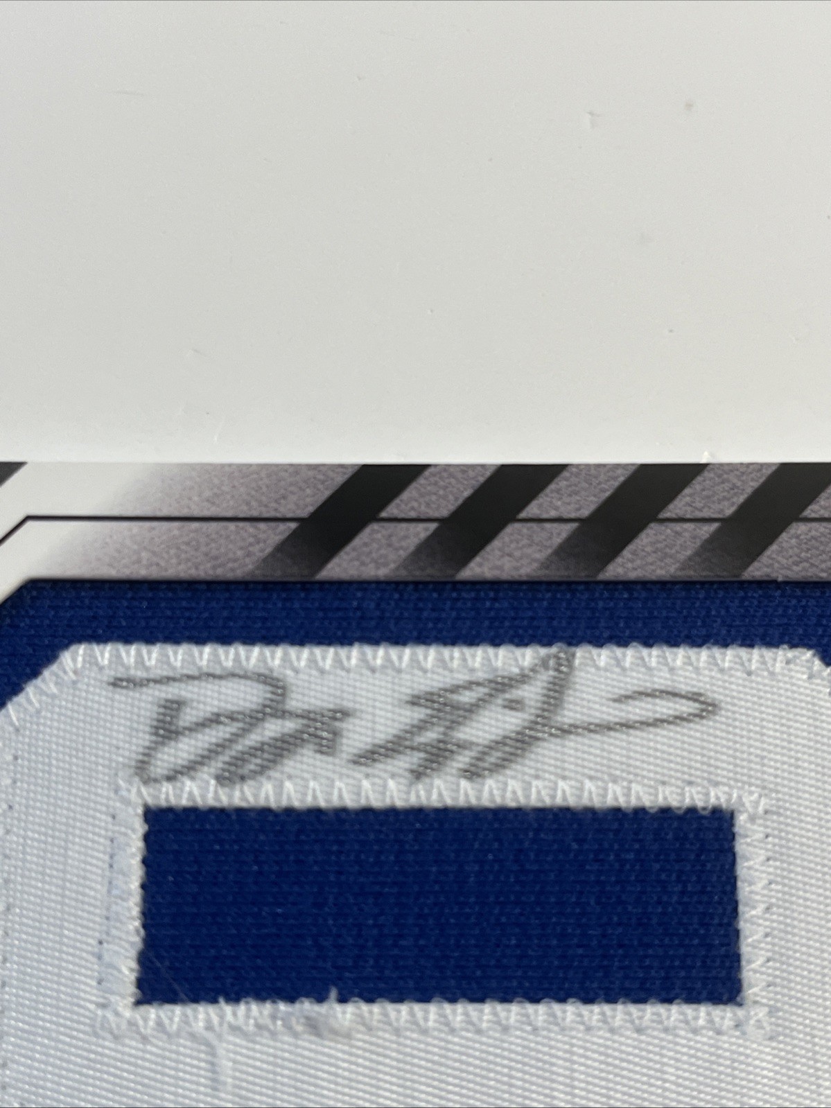 2008 Razor Letterman Danny Espinosa Auto Rookie RC #DE-O Letter “O” Nationals