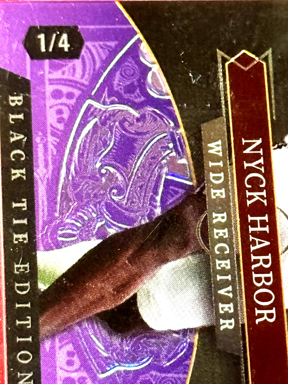 NYCK HARBOR 2026 WILD CARD BLACK TIE EDITION PURPLE # 1/4 SOUTH CAROLINA COCKS