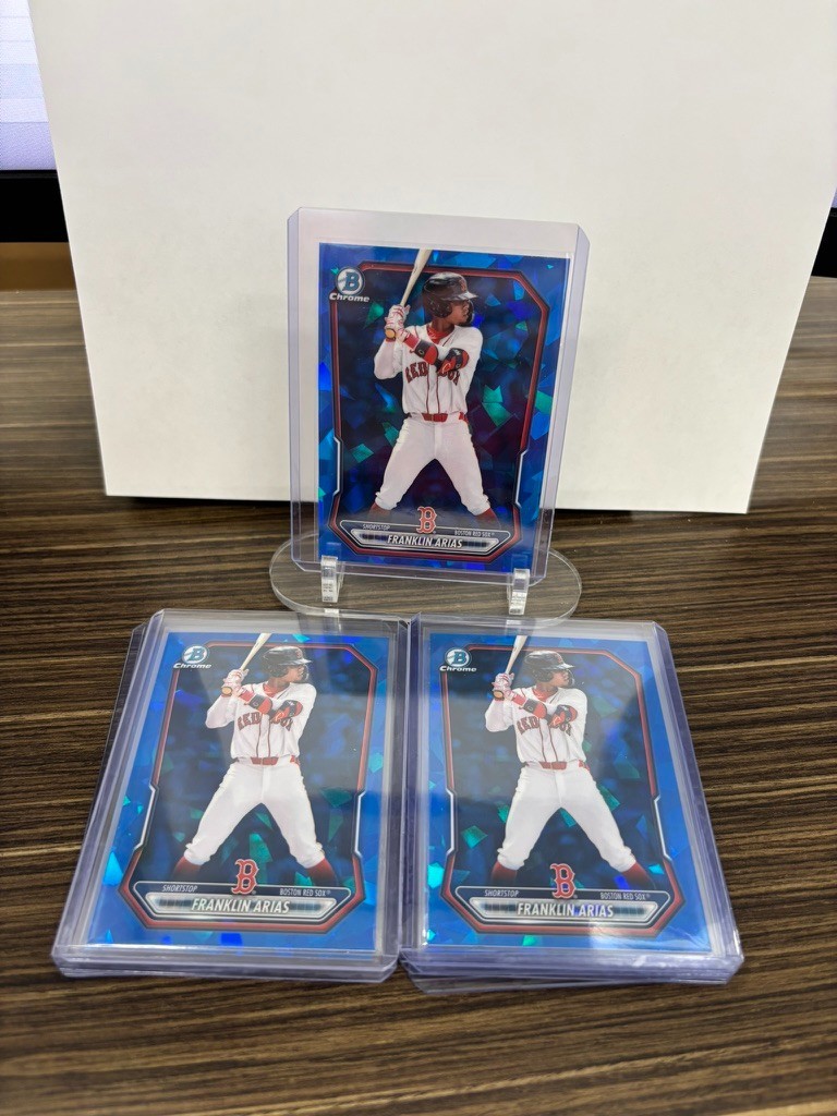 2026 Bowman Baseball Sapphire- Franklin Arias Boston Red Sox (1 card)