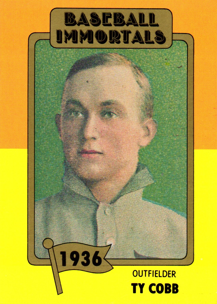 1980-87 SSPC HOF #2 Ty Cobb
