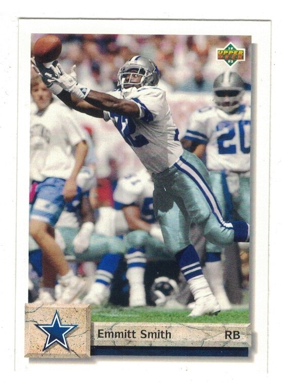 Emmitt Smith Cards Various years and Companies
