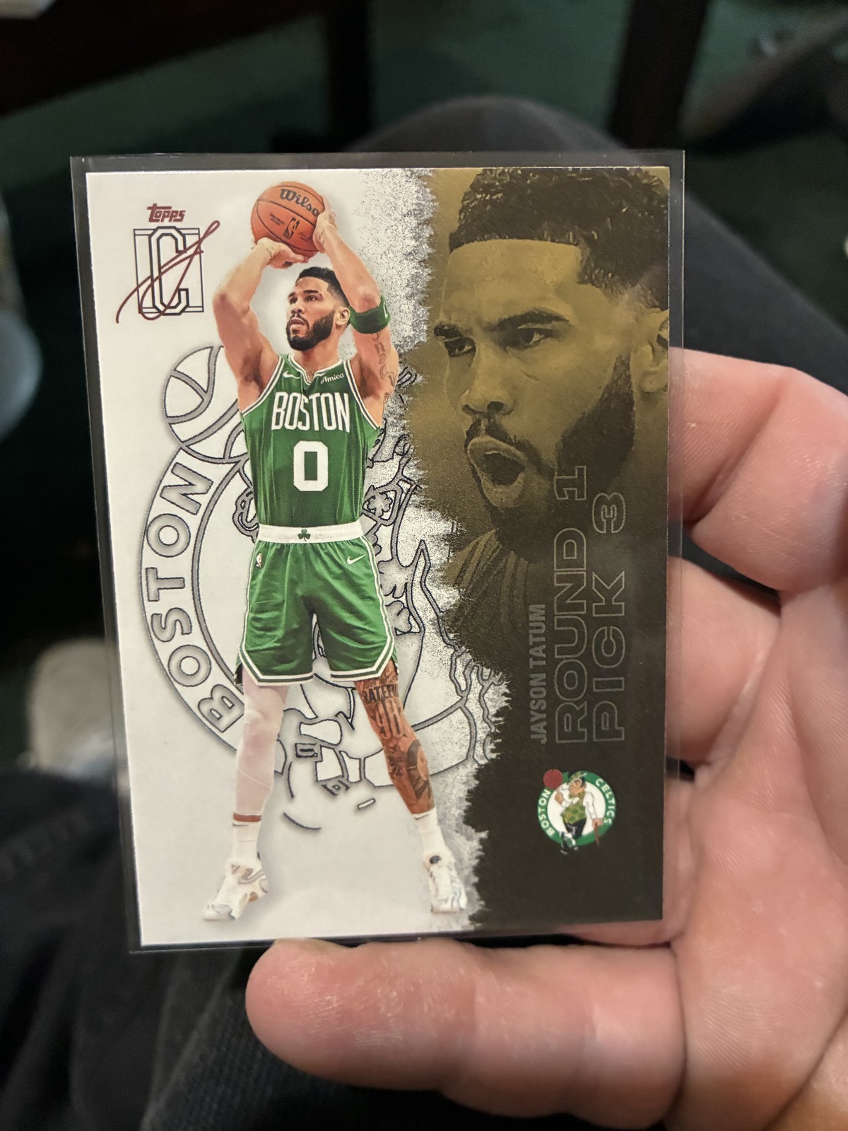 Jayson Tatum Topps Signature Class Round 1 Picks Basketball #59