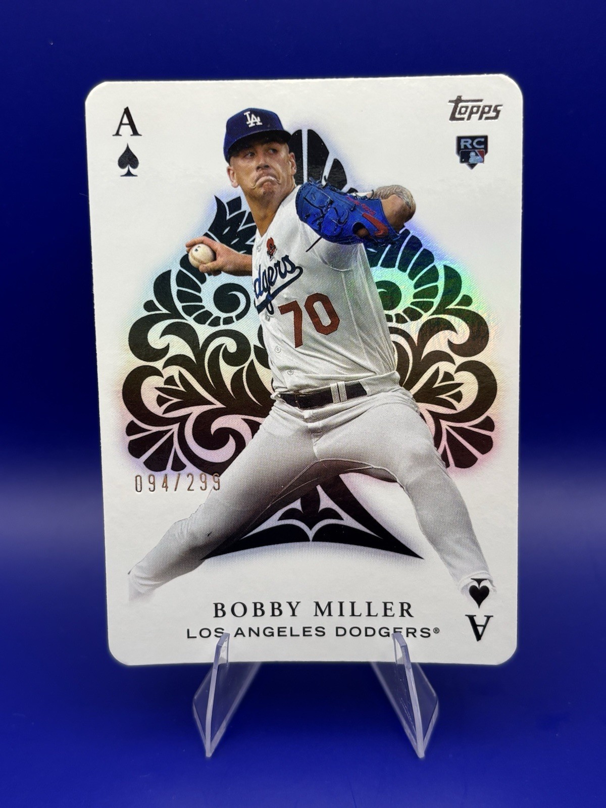 2023 Topps Update Series – All Aces Bobby Miller #AA-64 Black /299 (RC) Dodgers