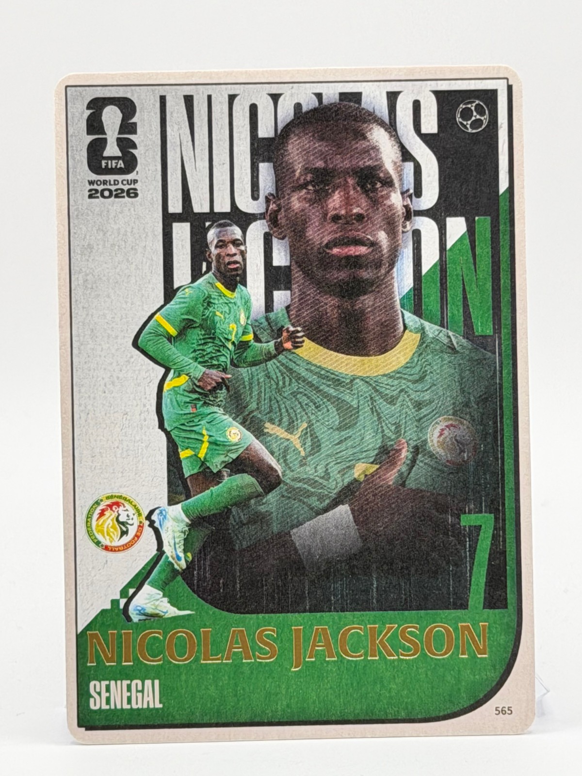 2026 Panini Kayou FIFA World Cup Nicolas Jackson #565 Senegal