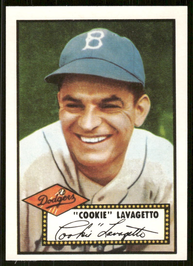 1983 Topps 1952 Reprints Series “Cookie” Lavagetto #365 Brooklyn Dodgers
