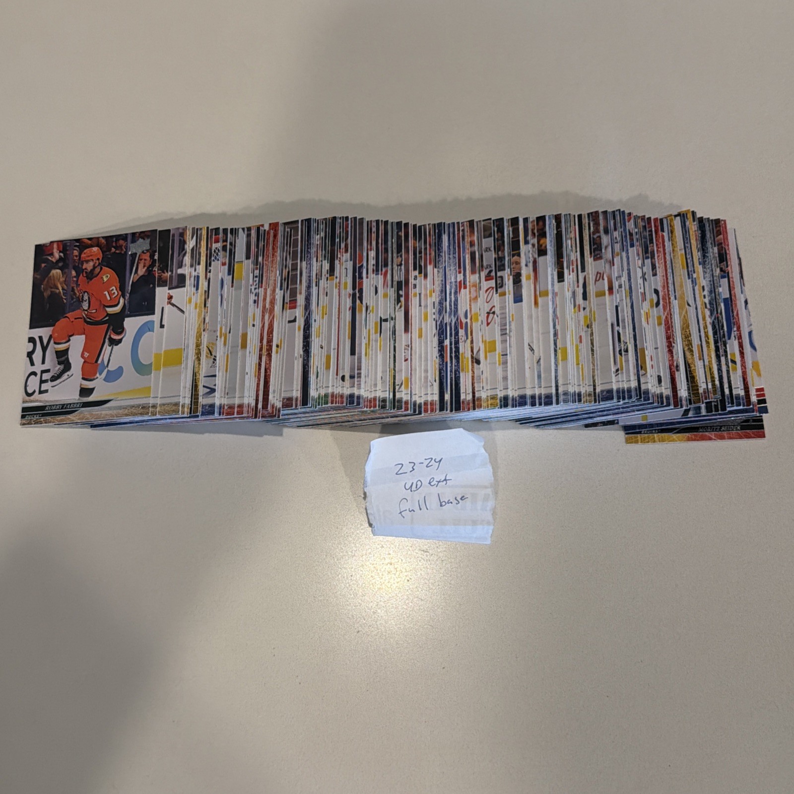 2023-24 Upper Deck Extended Hockey Cards – Complete Base Set 501-700