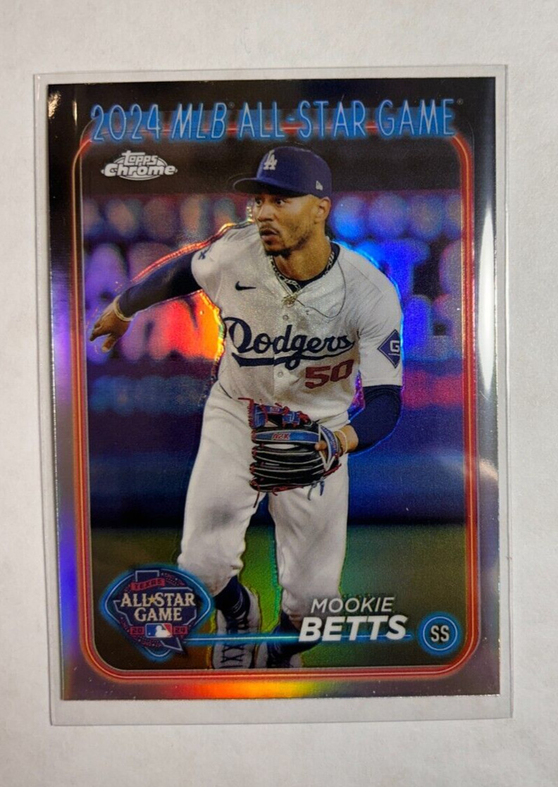 2024 Topps Chrome Update Mookie Betts All Star Game Insert #ASGC-43 Dodgers