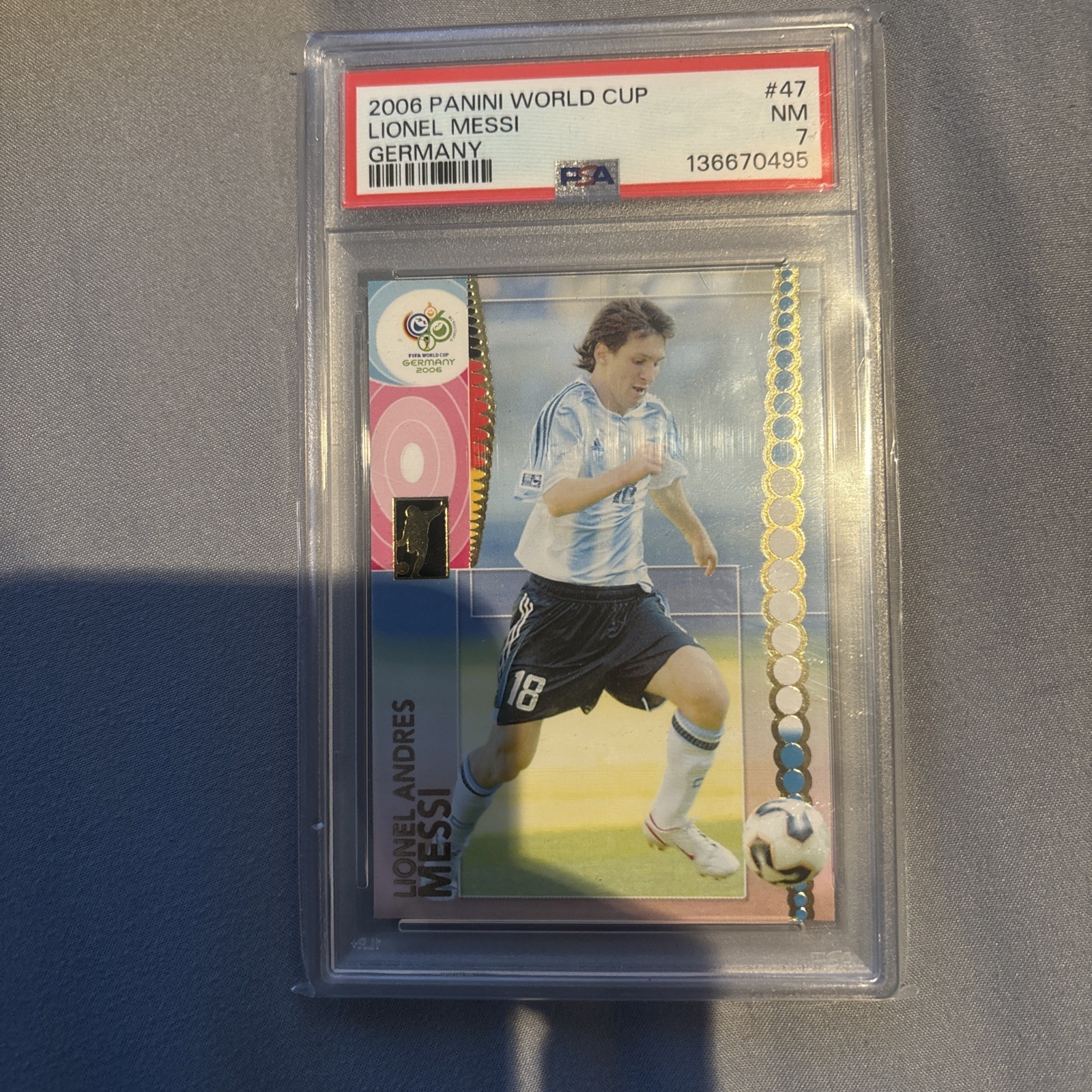 2006 Panini FIFA World Cup Germany – Lionel Messi #47