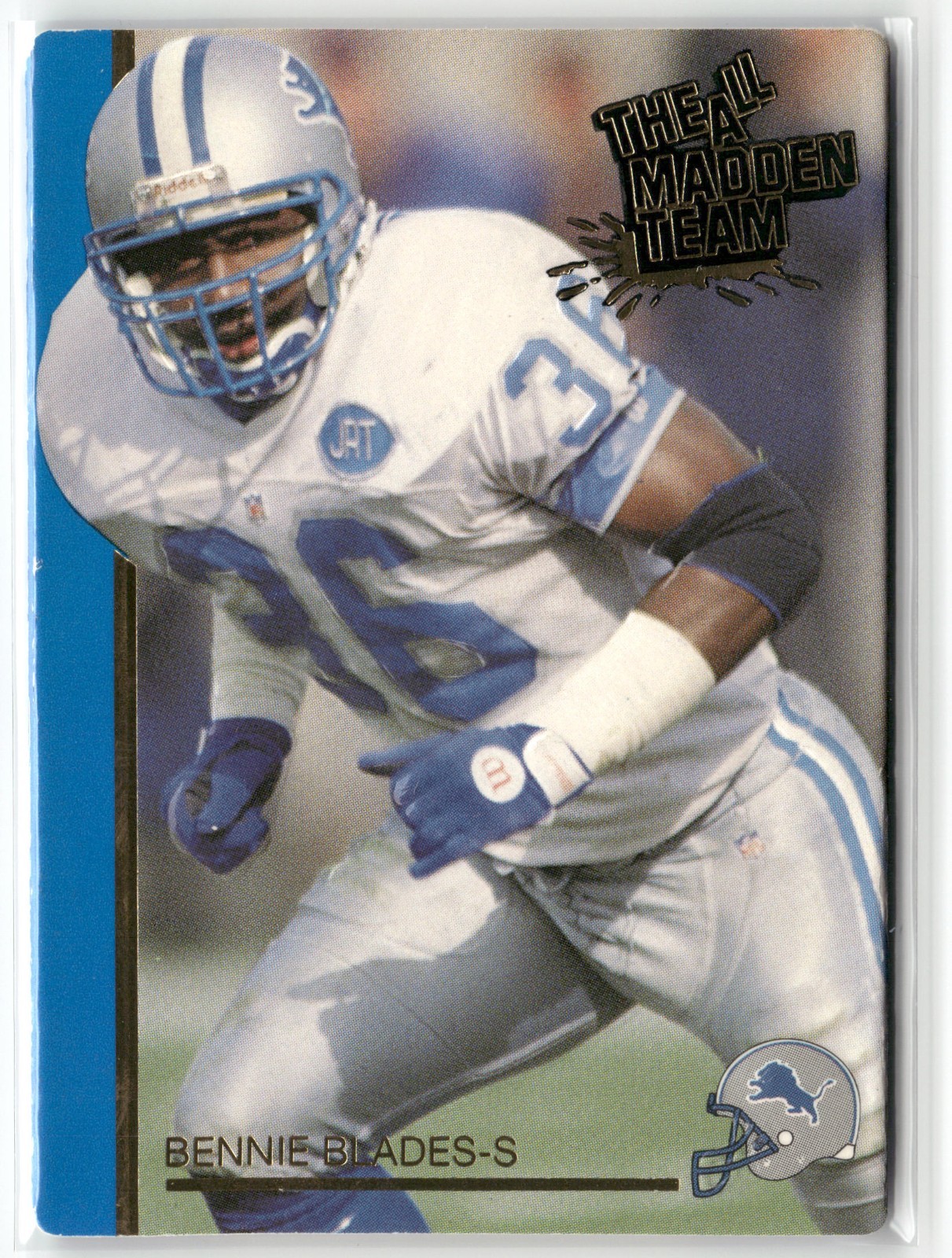 1991 Action Packed The All-Madden Team – Bennie Blades #22 Lions