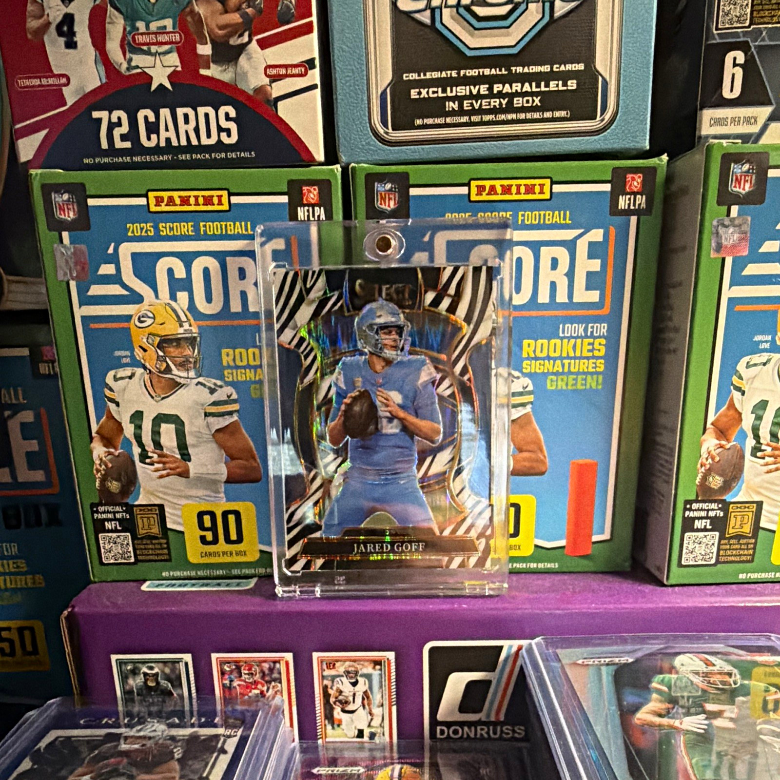 Panini Prizm Jared Goff Concourse Insert #69 Detroit Lions Football NFL Card