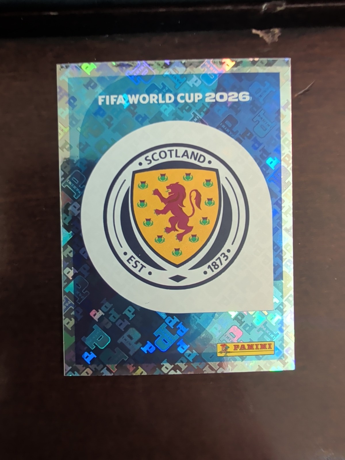 2026 Panini FIFA World Cup Sticker SCOTLAND Team Logo #SCO 1