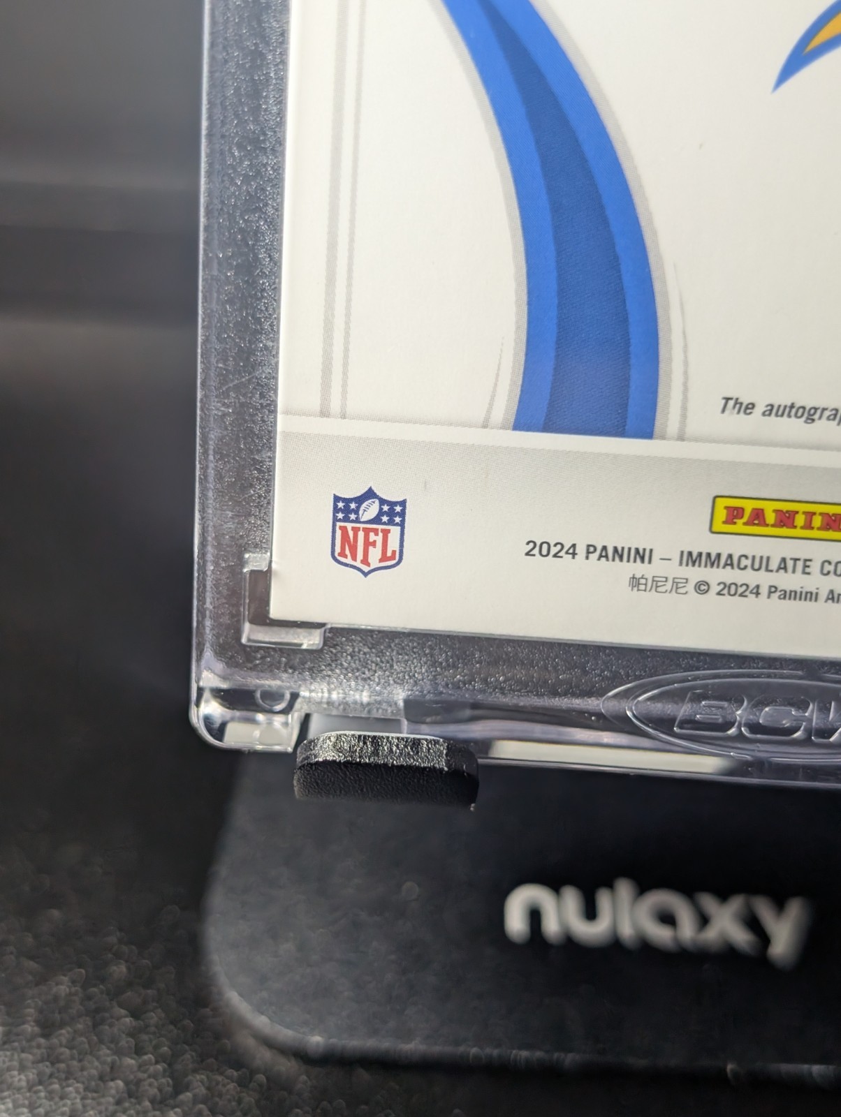 2024 Panini Immaculate Asante Samuel Jr Auto /26 Chargers INS-ASJ