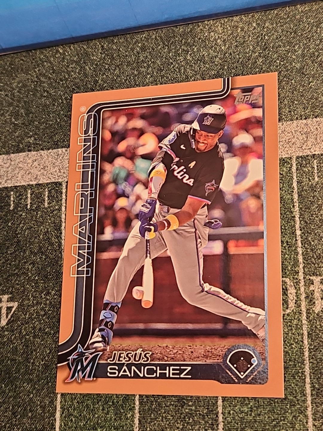 Jesús Sanchez NUMBERED /2025 • BRONZE • Topps 2025 • Miami Marlins Parallel