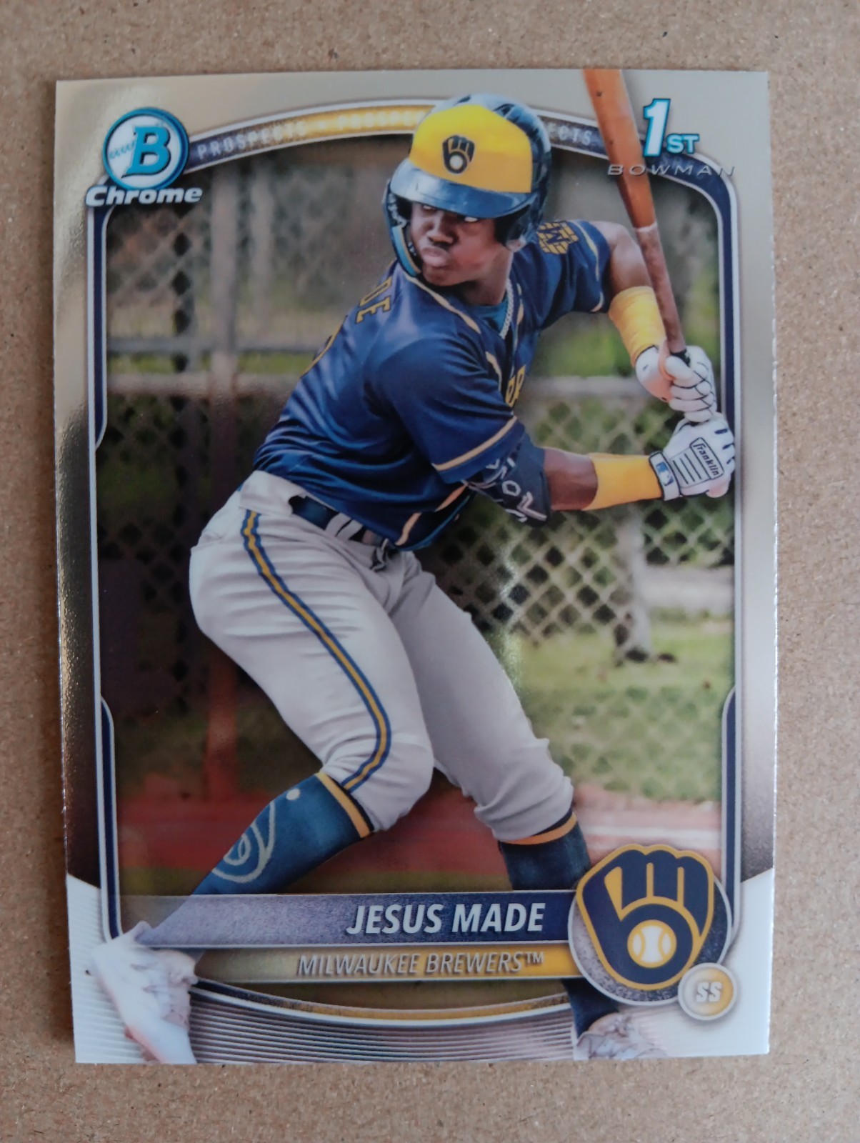 2025 Bowman – Chrome Prospects Jesus Made #BCP-50 (RC)