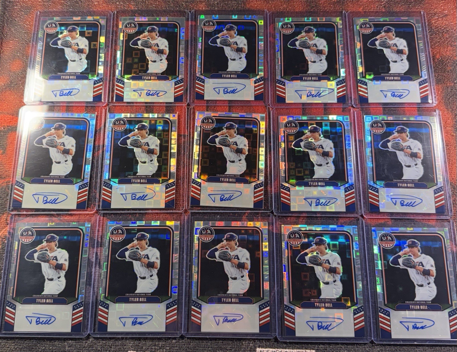 2026 Panini Stars & Stripes TYLER BELL Pandora Auto /225 2026 Draft ROCKIES🔥